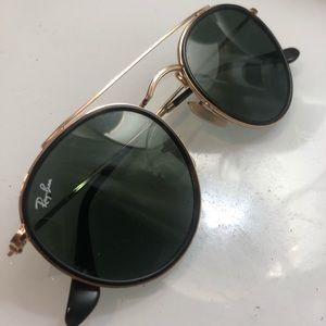 Double bridge Ray Ban sunglasses